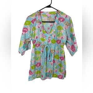 Lilly Pulitzer Monokini Tunic Top Size XS